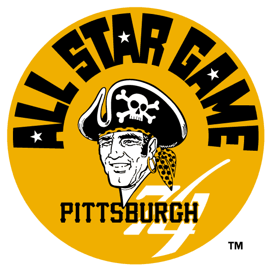 MLB All-Star Game 1974 Logo vinyl decal